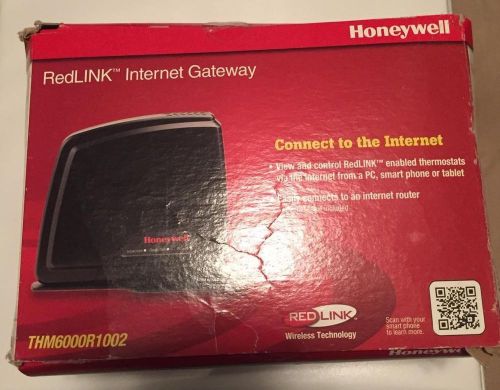 Honeywell Thm6000r1002 Redlink Thermostat Internet Gateway Wireless Router