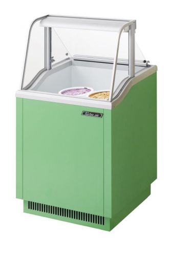 Turbo Air TIDC-26G, 26-inch Ice Cream Dipping Cabinet, Green