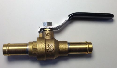 1/2&#034; Brass Shut Off Valve 600 CWP