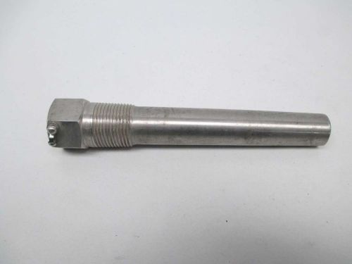 304 STAINLESS THERMOWELL 4-1/2IN LONG 3/4IN NPT D365465