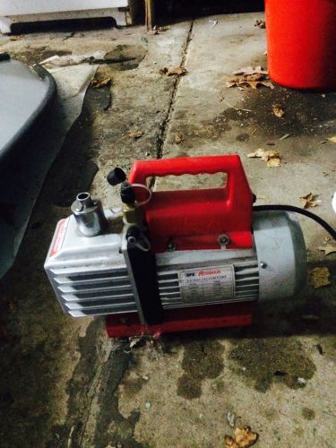Robinair vacuum pump 5 cfm for sale