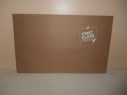 2 ReBinder RePocket Presentation Folder 9 1/4x11 5/8&#034; Recycled Brown Kraft - NEW