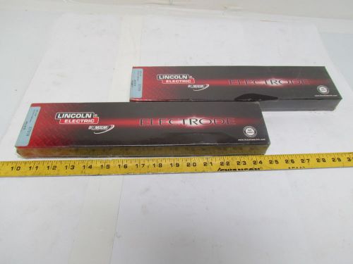 Lincoln electric jet-lh 78mr welding rod electrode 1/8x14&#034; e7018 10lb lot of 2 for sale
