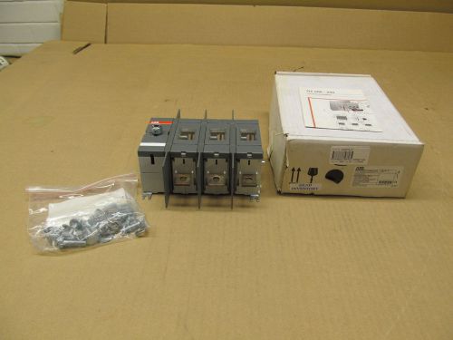 1 nib abb 1sca022723r0220 200 amp 3p 600 v disconnect switch for sale