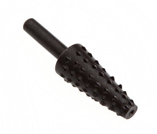 Forney 60068 Mounted Rasp  Conical Shaped with 1/4-Inch Shank  1-3/8-Inch-by-5/8