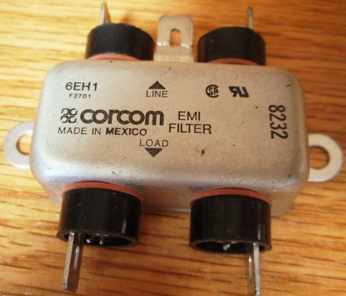 CORCOM F2701 MPN 8232 EMI Filter 6EH1 Industrial Medical Equipment (NEW)
