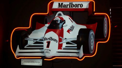 Malboro Formula 1 Racecar Neon Sign