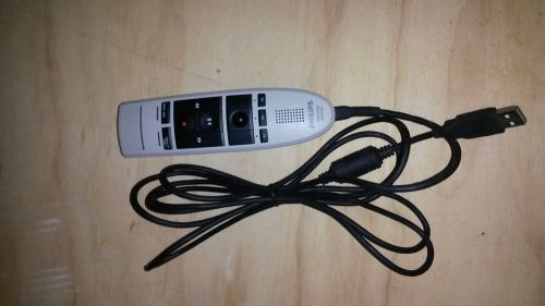 Philips Speechmike Pro LFH3200/00 USB Dictation Microphone Mic Tested Working
