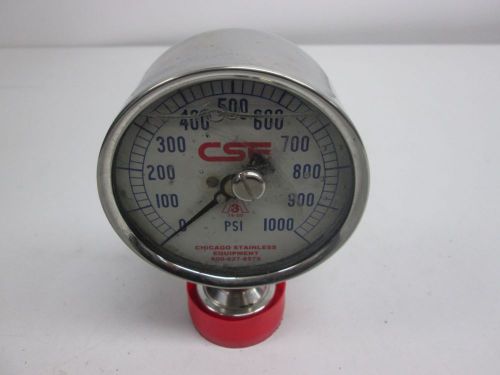 New cse pressure 0-1000psi 3-3/8in gauge d269285 for sale