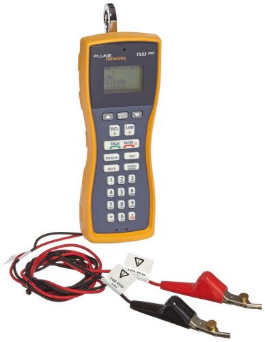 Fluke Networks TS53-A-09 TS53 Professional Voice Data and Video Telephone Tes...