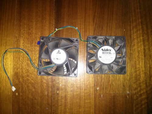 2 x 120mm PWM Server Fan - 4 pin 12V 3.3A &amp; 1.6A - Suits Intel Server Chassis