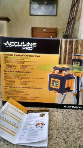 Johnson AcculinePro Green Beam Laser Level (Unit Only)