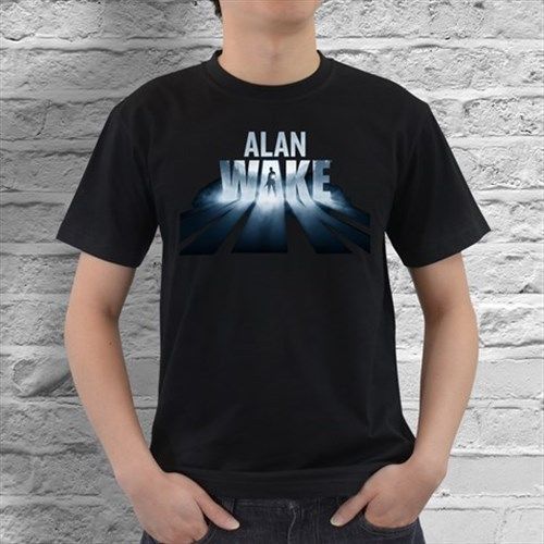 New alan wake mens black t-shirt size s, m, l, xl, xxl,  xxxl for sale