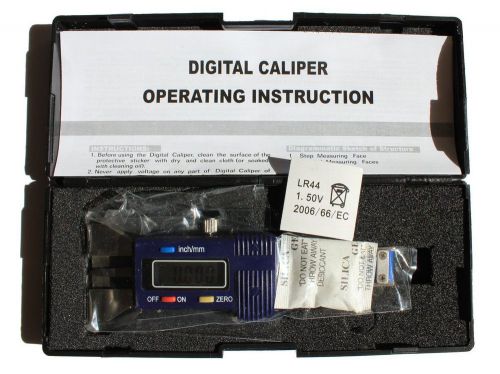 1&#034; electronic digital caliper depth gauge vernier sae/metric measurement 0-100mm for sale