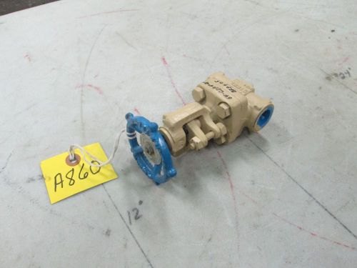 Velan f/s s/w 1/2&#034; globe valve #w-2074b-02ty body a150n stem cr13 seat hf (new) for sale