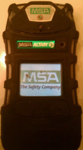 MSA ALTAIR 5 GAS DETECTOR O2 CO H2S LEL. COLOR SCREEN. FREE SHIPPING