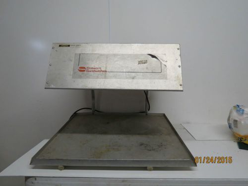 Used pizza/food warmer 120 v.with quartz heat strips for sale