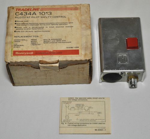 Honeywell C434A 1013 Pilot Start Safety Control