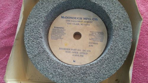 McDonough grinding wheel