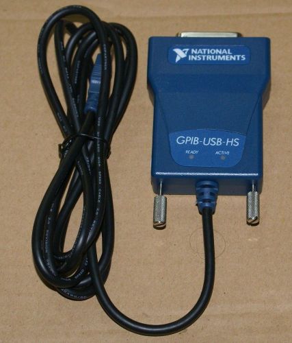 National instruments ni gpib-usb-hs, ieee 488 interface adapter controller for sale