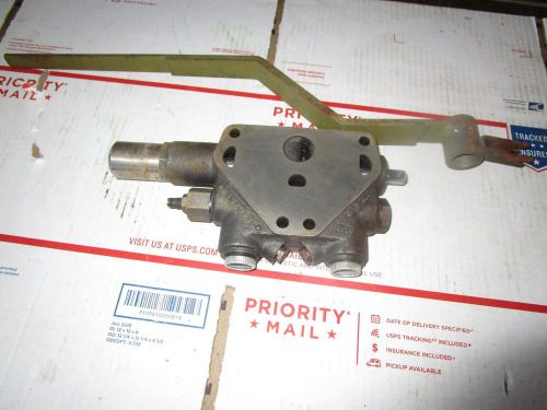 Oliver tractor1755,1855,1955 BRAND NEW hydraulic add on valve and lever N.O.S.