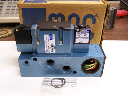 Mac 6241c-417-pm-111da pneumatic solenoid valve 110v coils new for sale