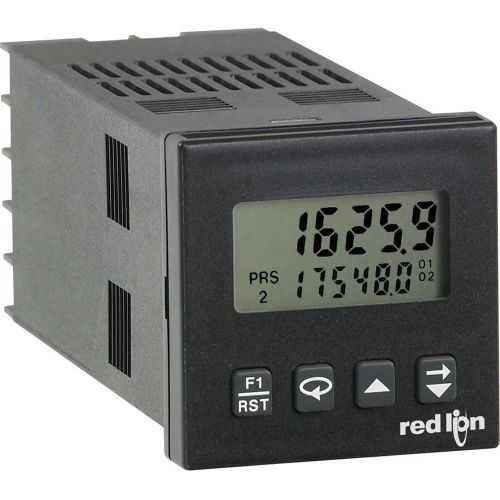 RED LION C48CS013 Electronic Counter, 6 Digits, 1 Preset, LCD
