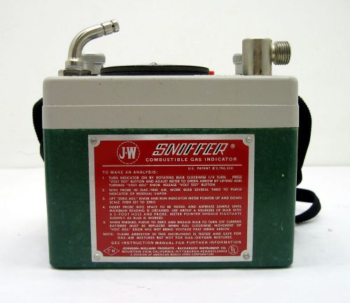 JW Sniffer Model G Combustable Gas Indicator
