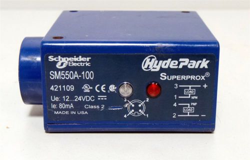 Hydepark Superprox Sensor SM550A-100 Ultrasonic Proximity Sensor