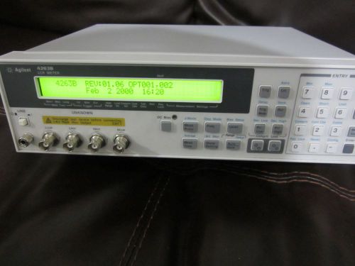 Agilent 4263B Excellet condition with Op 001 and 002 !!
