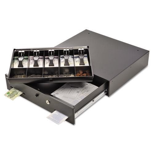 New mmf 225106001 alarm alert steel cash drawer w/key/push-button release lock, for sale