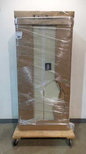 Sandusky lee vf4r301566-07 66 in bi-fold 4 shelf steel storage cabinet for sale