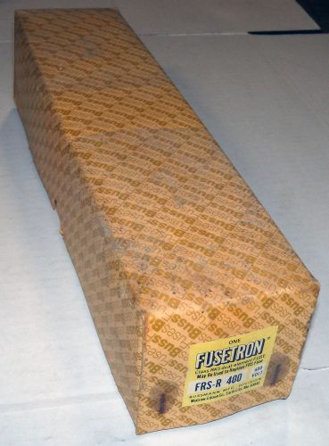 Fusetron 400 amp fuse 600 volts  frs-r-400 (new in box)     frsr400 for sale