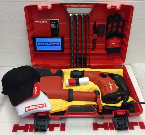 HILTI TE 7 &amp; DRS W/ FREE TABLET, PREOWNED,MINT CONDITION,ORIGINAL, FAST SHIPPING