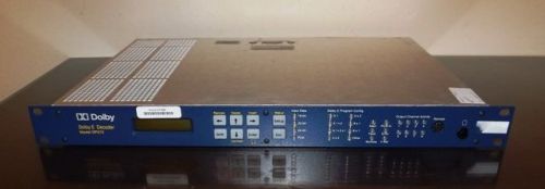 Dolby DP572 Dolby E Decoder