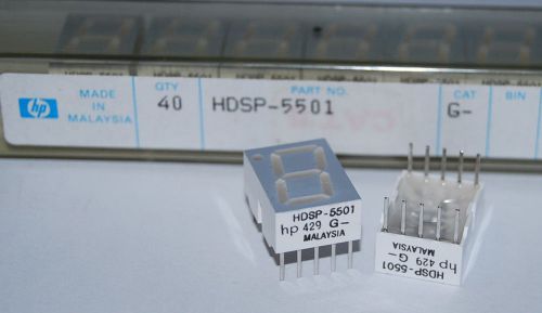 SEVEN SEGMENT DISPLAY HP HDSP-5501 G-