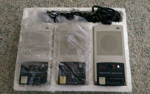Realistic selectacom 2 channel  wireless intercom system # 43-226 for sale