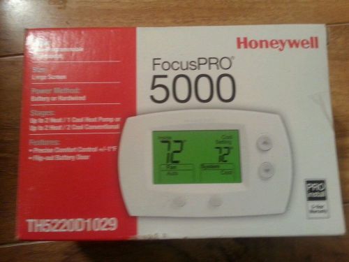Honeywell 5000 focus pro th5220d1029 non-programmable