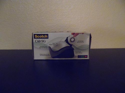 Scotch 3M C60-SG Desk Top Tape Dispenser 1&#034; Core Sage Green