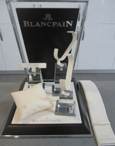 Genuine Blancpain Complete Multiple Wrist Watch &amp; Chronograph Display Set #5011S
