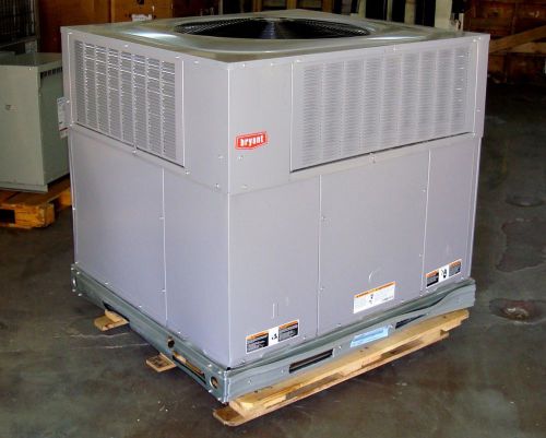 Bryant-carrier pkg. 3 ton heat pump, option for elec.heat, 208/230v 1 phase, new for sale