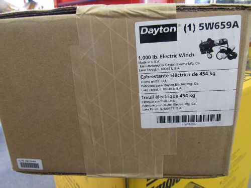 Dayton 5w659 a electric winch for sale