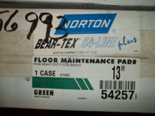 Bear tex floor maintenance pads 13&#034; 54257 for sale