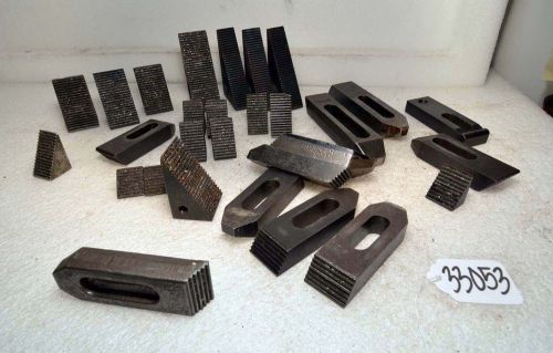 1 Lot of Step Blocks And Hold Down Clamps (Inv.33053)