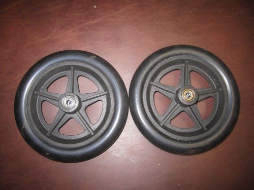 Wheelchair front casters 8x1  5/16 axle for sale