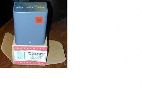 Honeywell ra89a 1074 2 switching 24 volt relay spst new in box for sale