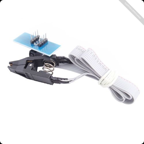 SOP8 IC Clip with IC Test Cable to DIP8 for Programmer Module CV1