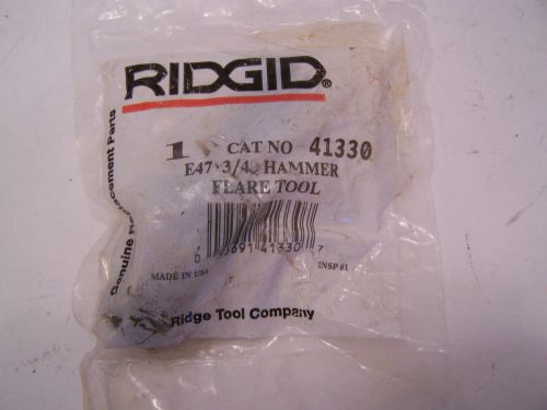 RIDGID HAMMER FLARE TOOL/ 3/4 INCH, CAT # 41330, NEW IN PACKAGE