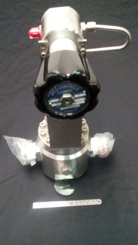1&#034; Control Valve SS Control Valve Pneumatic Actuated apco 6000 PSI Stainless