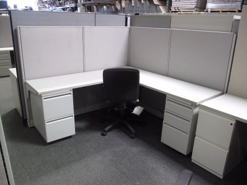 Haworth Places 6x6 55&#034; Tall Cubicles